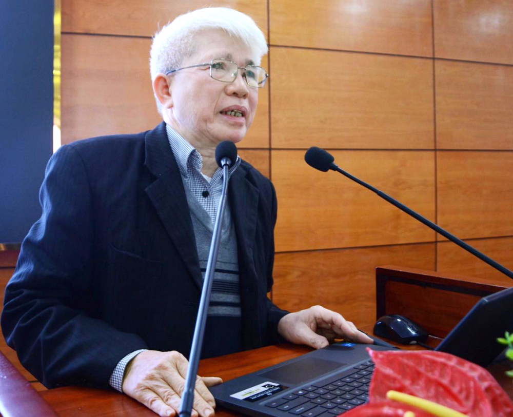 Giáo sư, tiến sĩ Nguyễn Đình Cử - ẢNH: P.THẢO