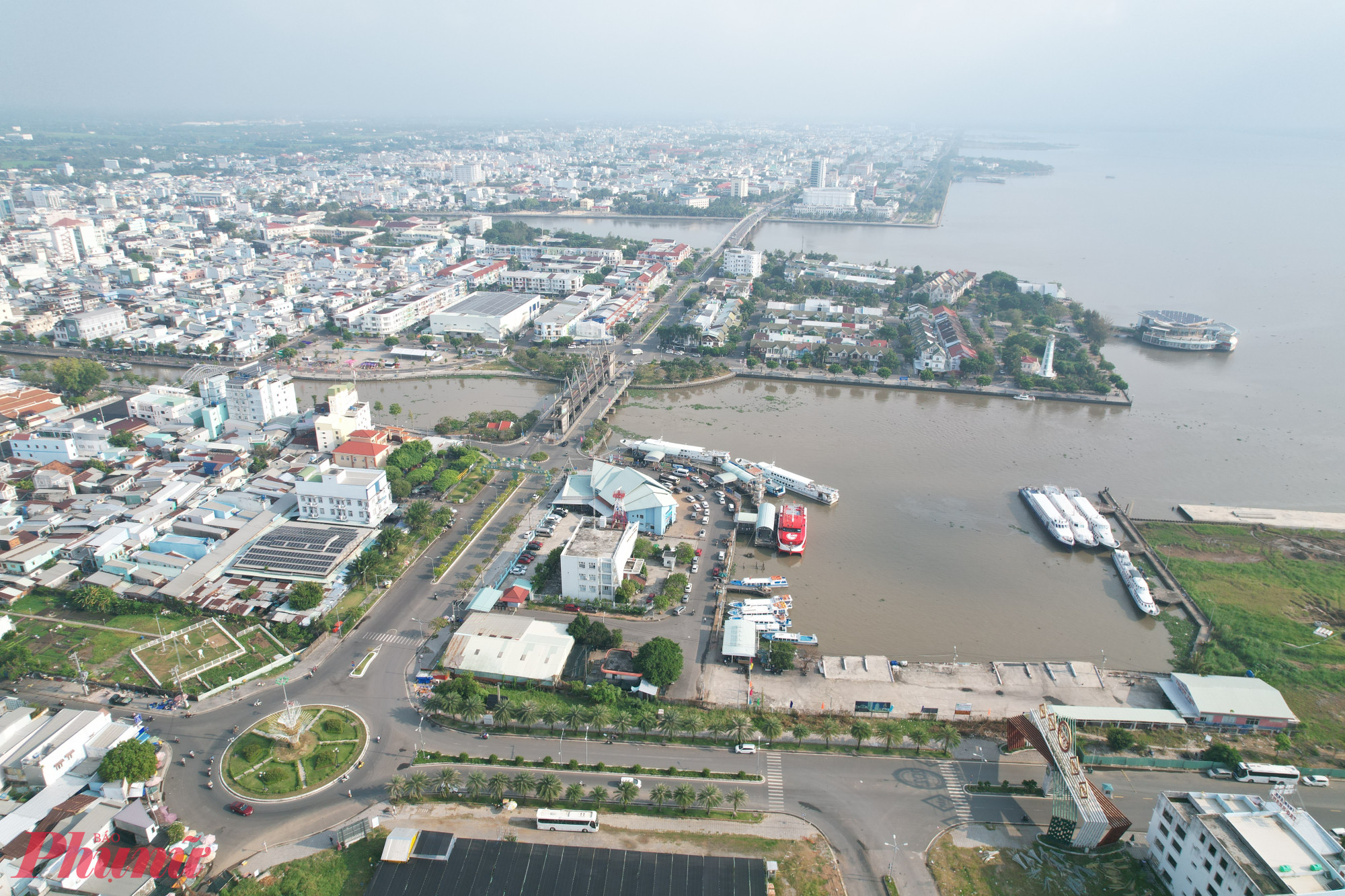 Rạch Giá trung tâm chính trị của tỉnh An Giang sau điều chỉnh quy hoạch - Ảnh Phú Hữu