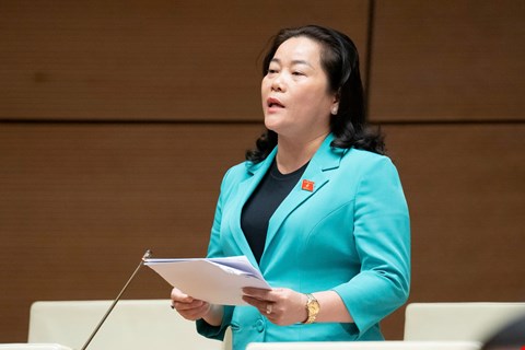 Đại biểu Lê Thị Thanh Lam - ảnh: QH