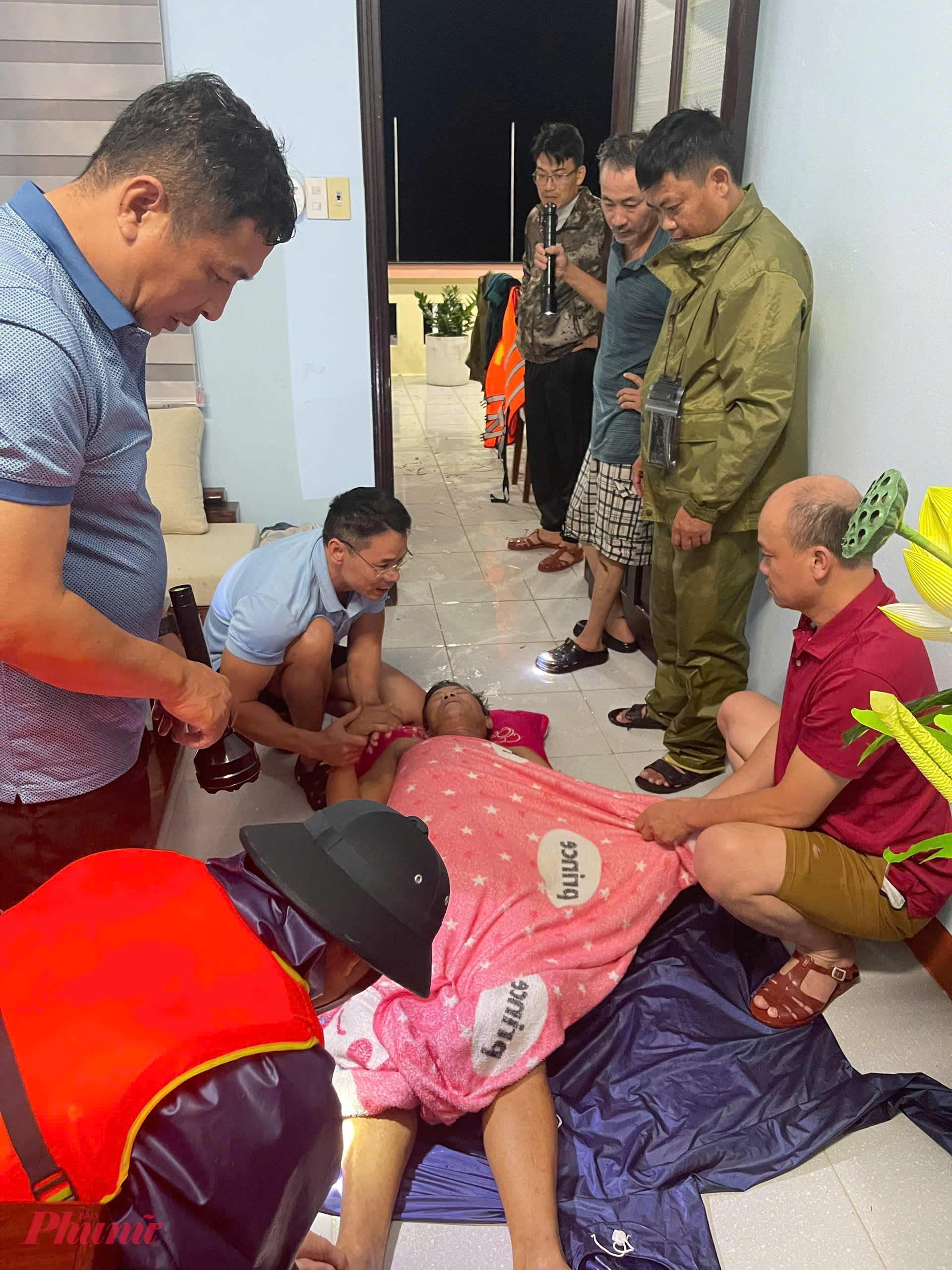 Sau quá trình cấp cứu hiện sức khỏe nạn nhân đã ổn định