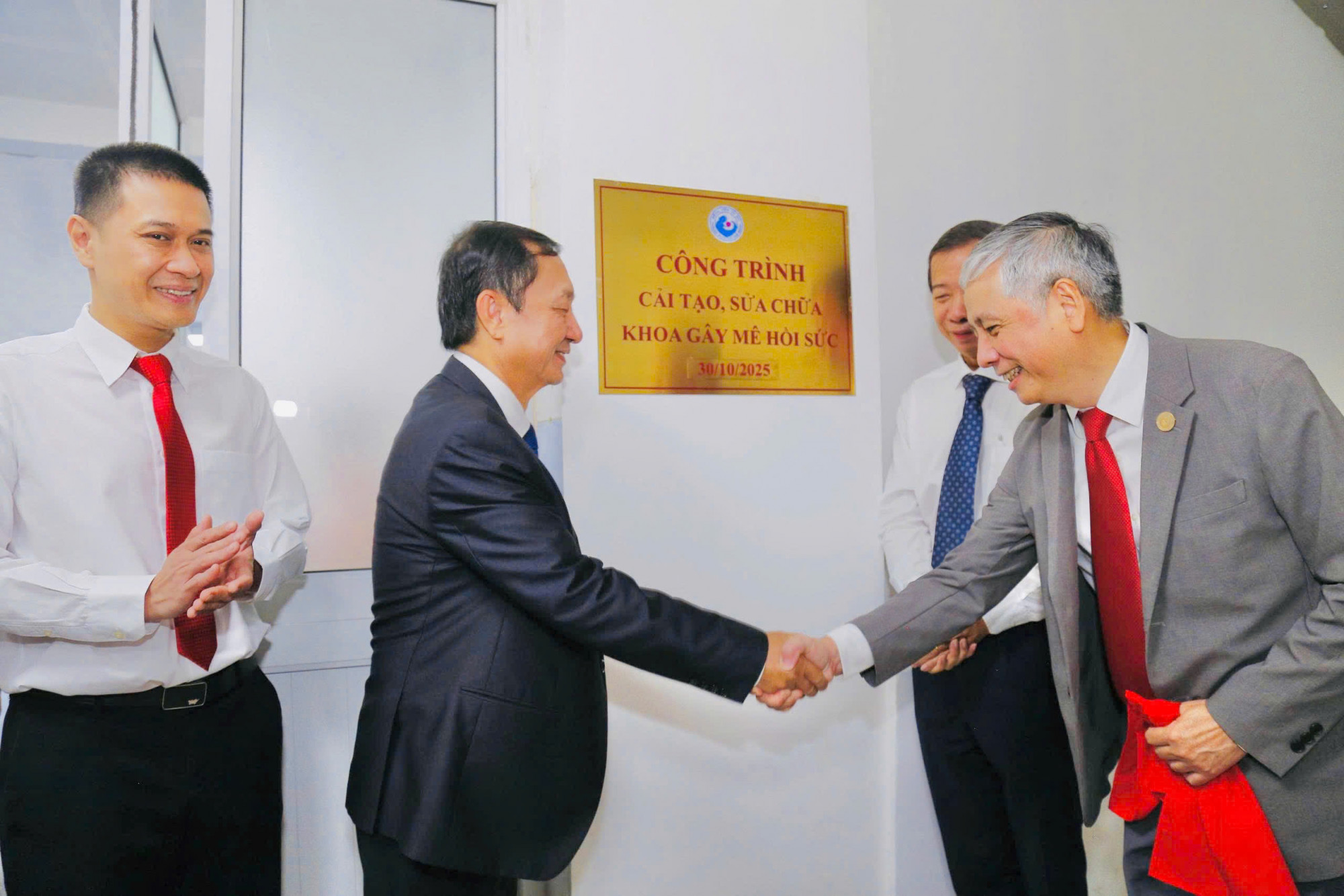 Các công trình này đều được cải tạo, sửa chữa bằng kinh phí của bệnh viện, ảnh BVCC