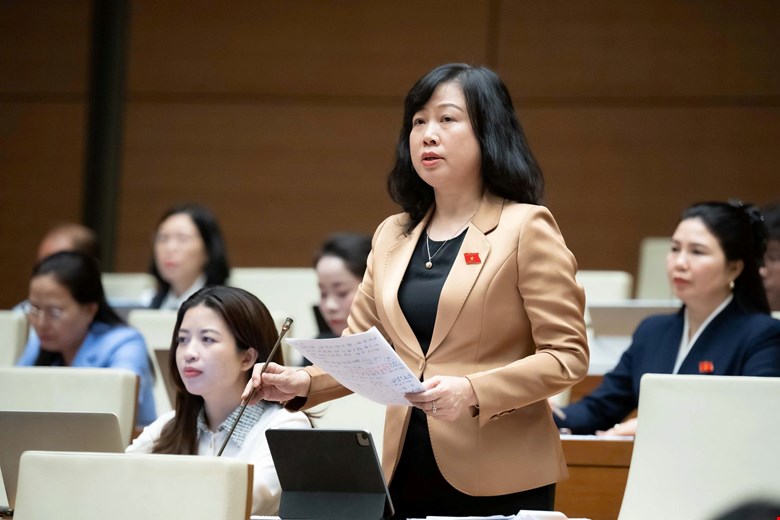 Bộ trưởng Bộ Y tế Đào Hồng Lan - ảnh: QH