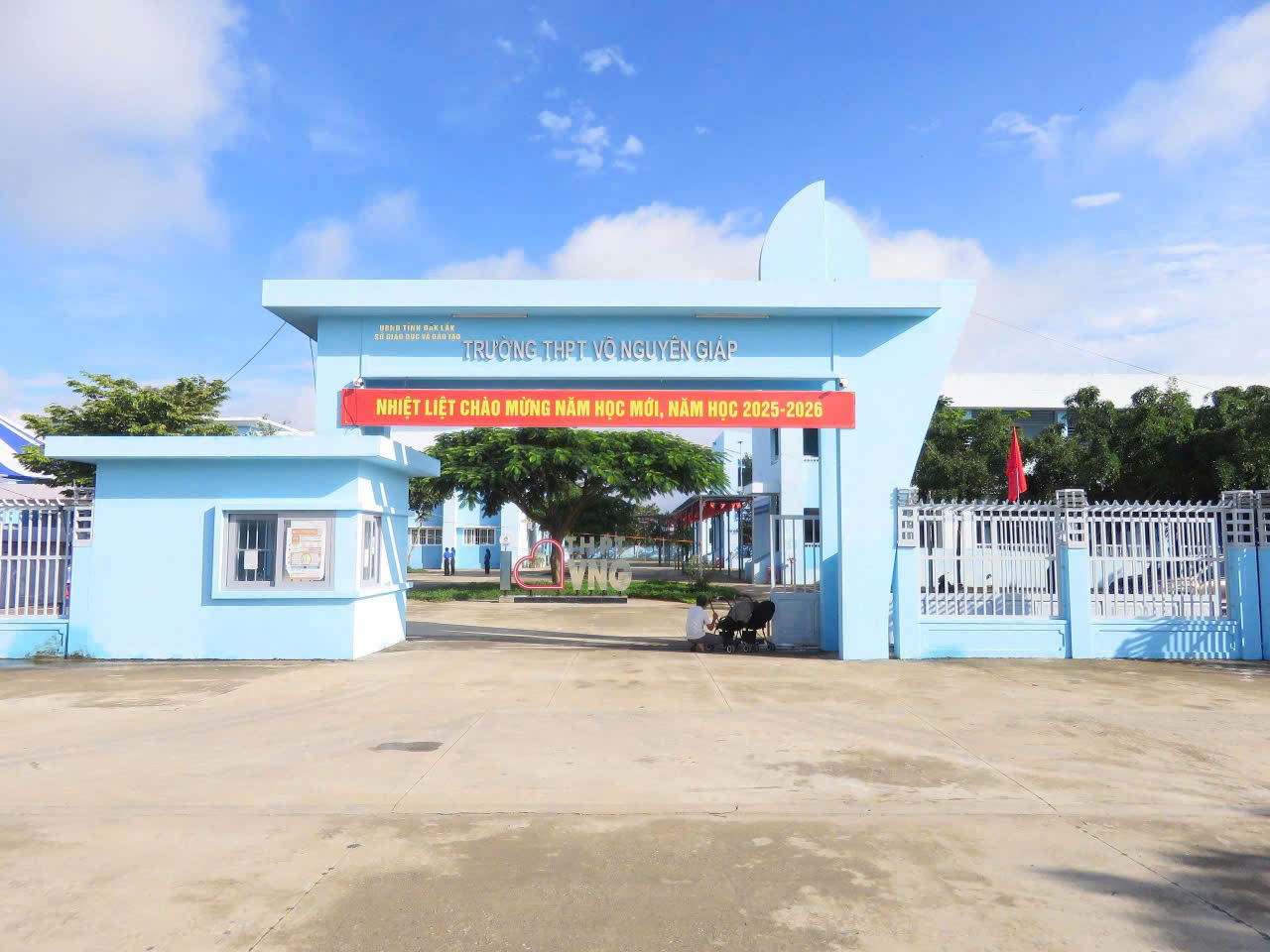 Trường THPT Võ Nguyên Giáp - Ảnh: B.X.