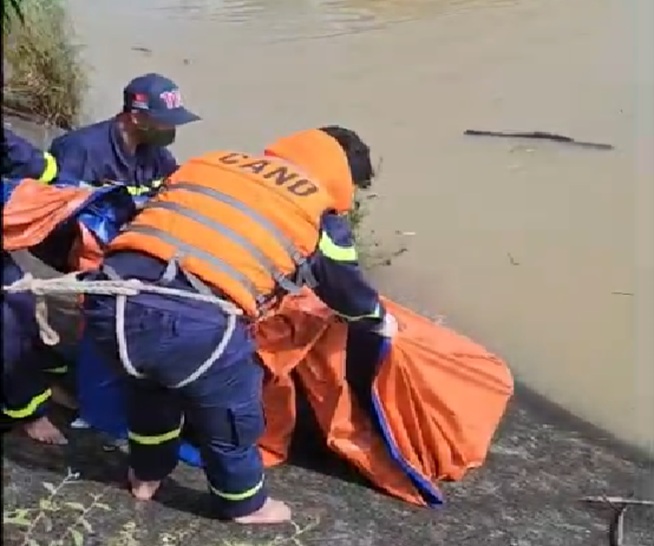Khu vực tìm thấy thi thể nạn nhân cách vị trí nghi nhảy cầu tự tử khoảng 7km - Ảnh: B.X.