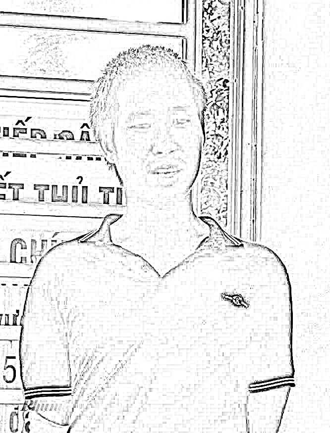 Tùng thời điểm bị bắt. Ảnh: CA