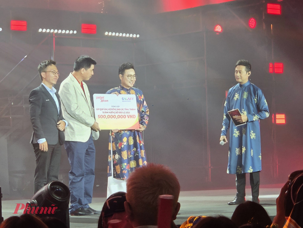 Chương trình cũng đã nhận được 500 triệu đồng