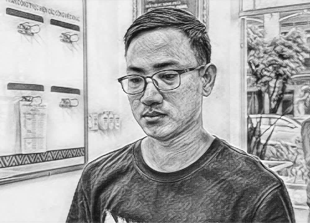 Đối tượng Tống Minh Hòa vừa bị khởi tố, bắt tạm giam - Ảnh: S.Đ. 