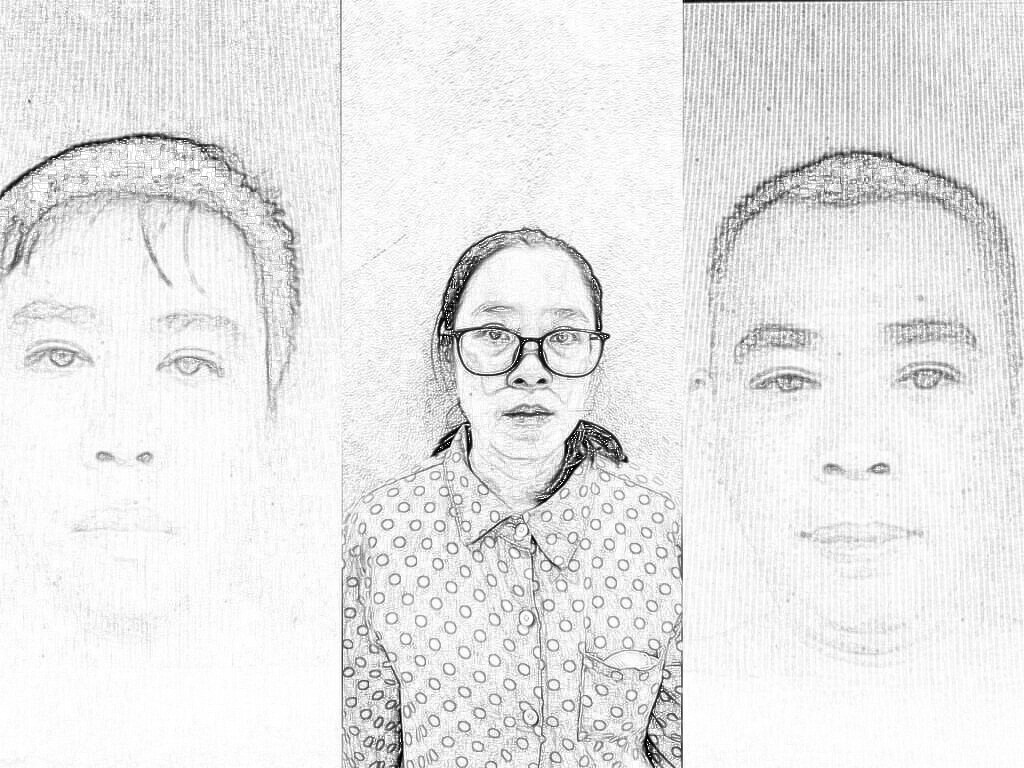 3 đối tượng thời điểm bị bắt giữ. Ảnh: CA