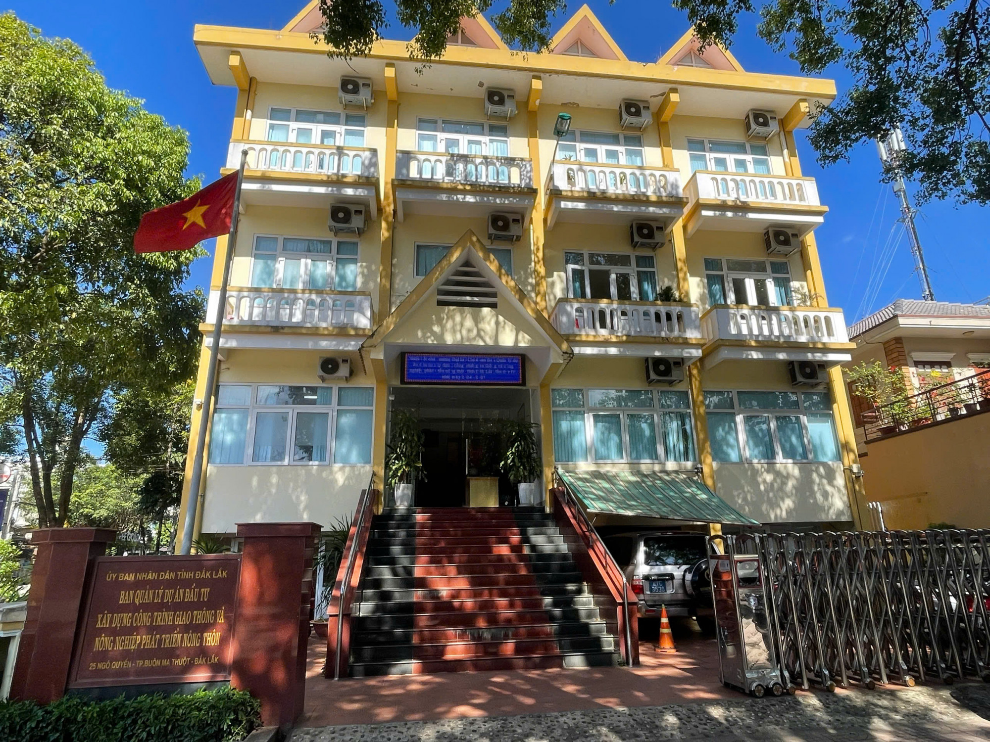 Trụ sở làm việc của Ban QLDA tỉnh Đắk Lắk - Ảnh: B.X.