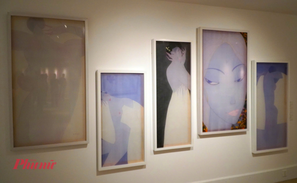 Những tác phẩm ở các giai đoạn sáng tác khác nhau của Bùi Tiến Tuấn.