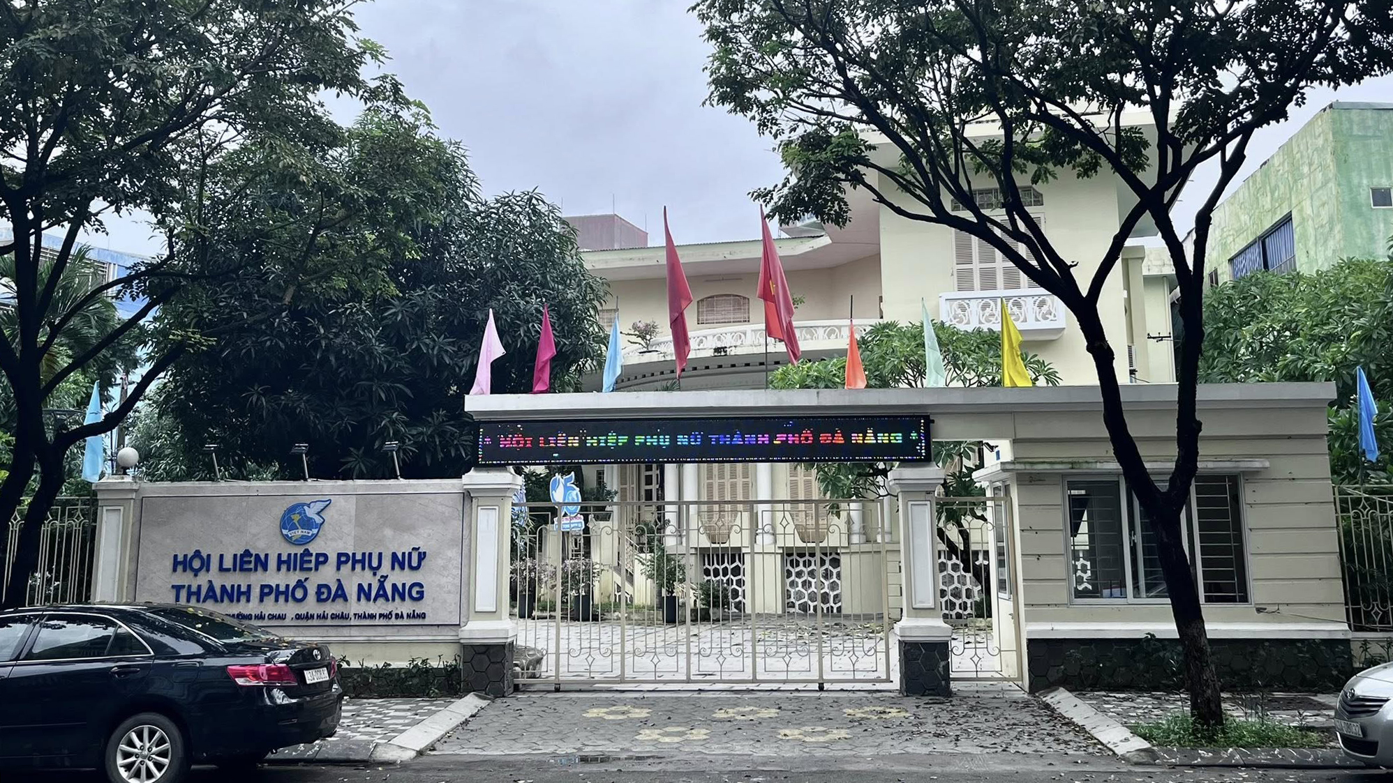 Dinh thự Pháp ở số 01 Pastuer được bố trí làm trụ sở Hội LHPN TP Đà Nẵng từ trước đến nay.