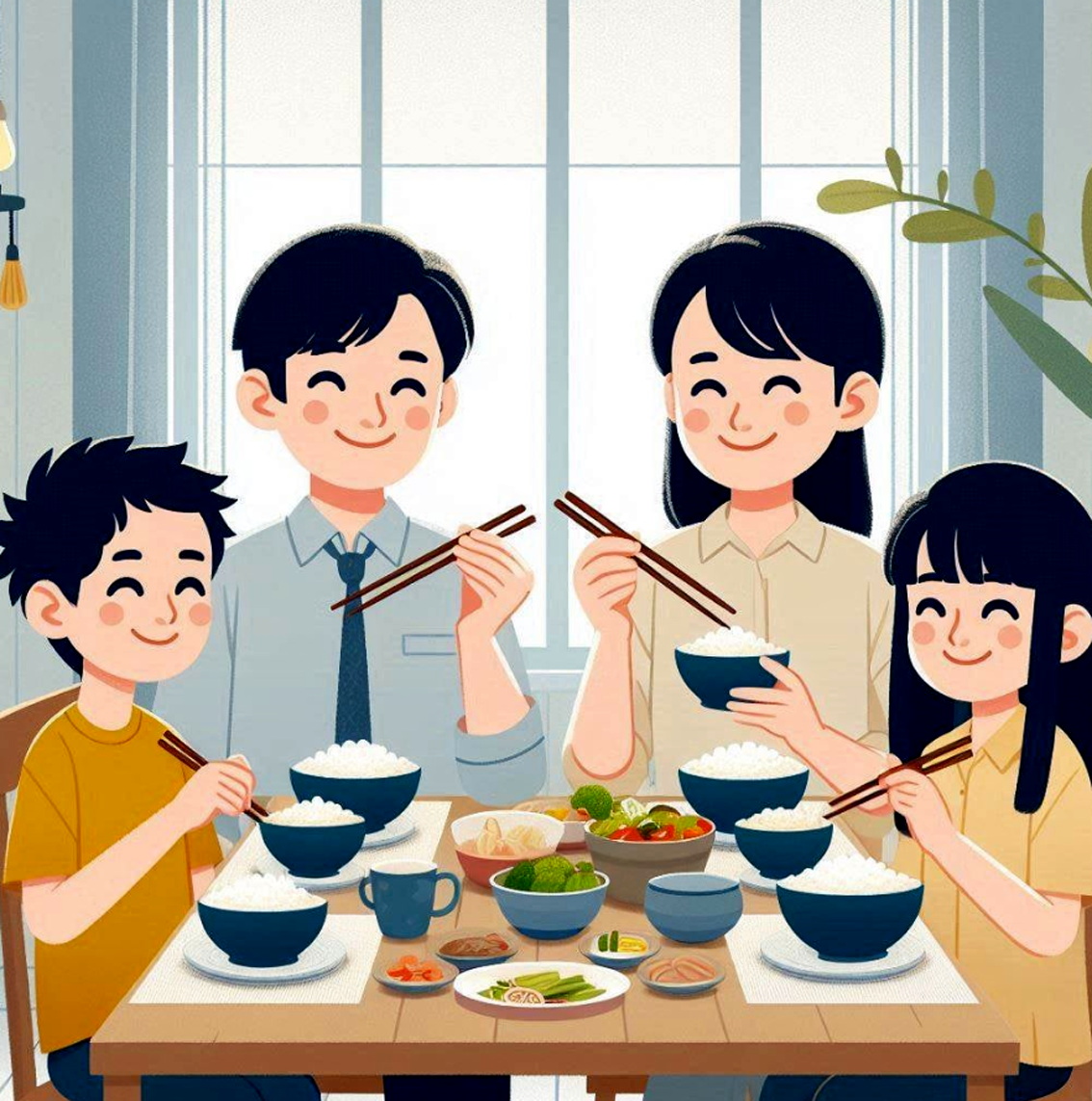 Càng bận rộn, người ta càng trân quý bữa cơm nhà đông đủ thành viên gia đình