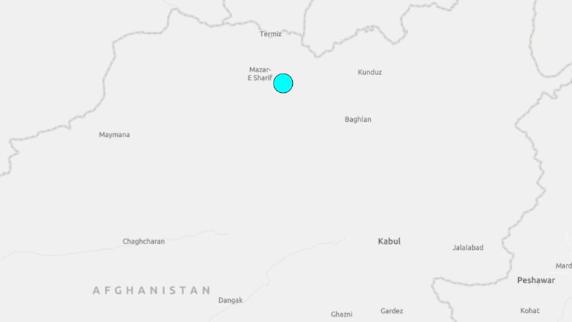 Một trận động đất mạnh 6,3 độ richter đã xảy ra ở miền bắc Afghanistan - Ảnh: USGS.