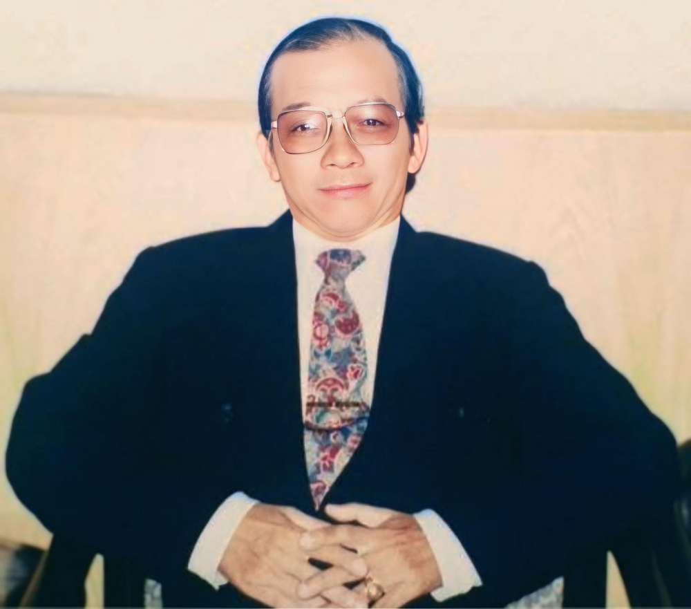 Chân dung NGND Hà Quang Văn - Ảnh: FBNV