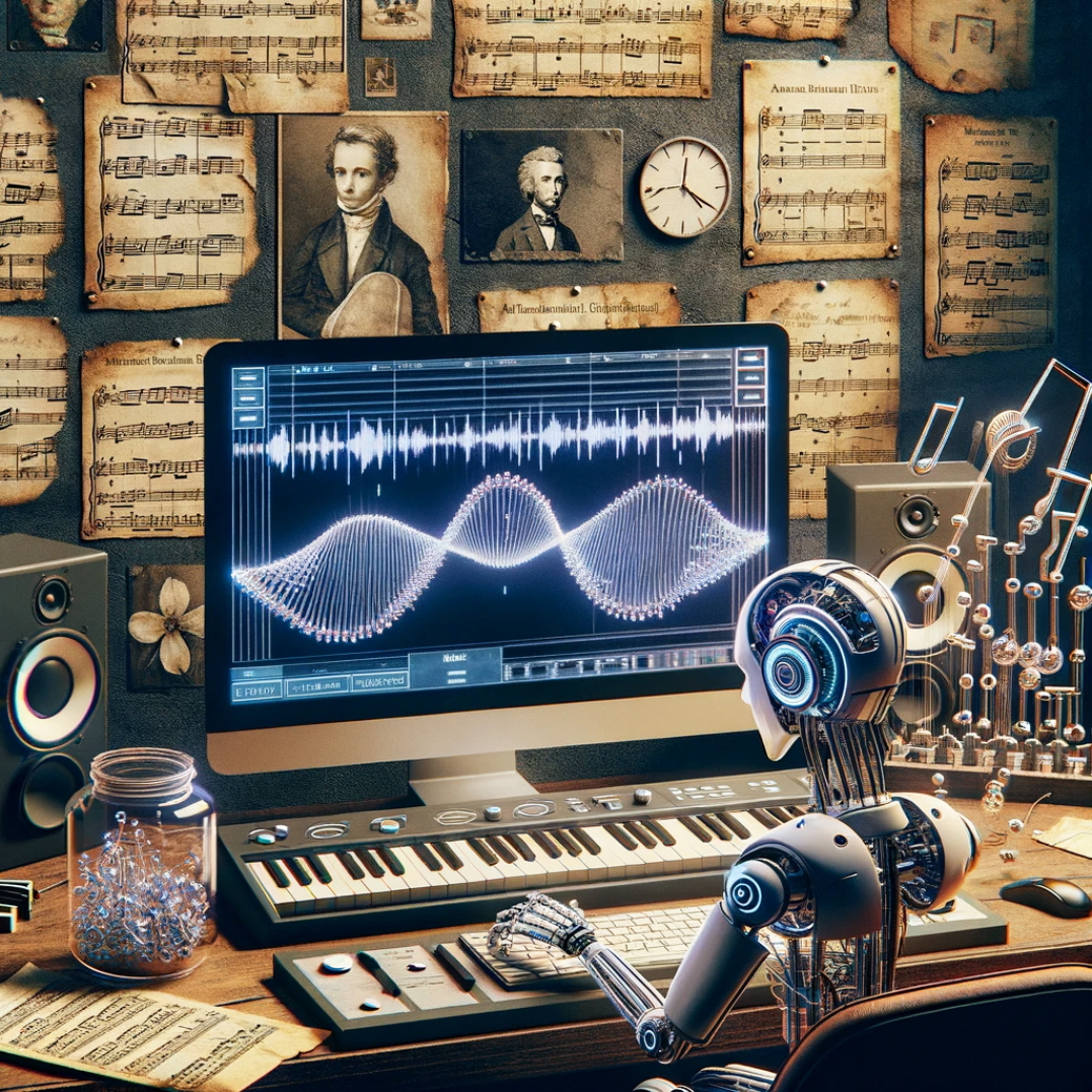 Thế giới đang chứng kiến một cuộc cách mạng thầm lặng: âm nhạc  không còn chỉ đến từ con tim mà còn từ dữ liệu - ẢNH MINH HỌA: INTERNET