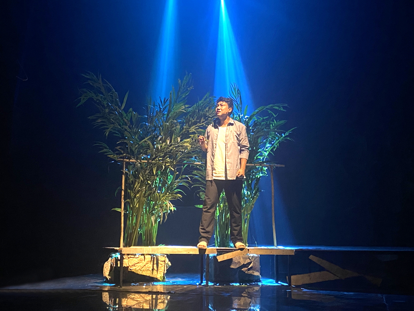 Vai Hết của Công Danh ở Hiu hiu gió bấc không gào thét, không lên gân nhưng vẫn khiến người xem thổn thức - ẢNH: PHƯƠNG NHÃ