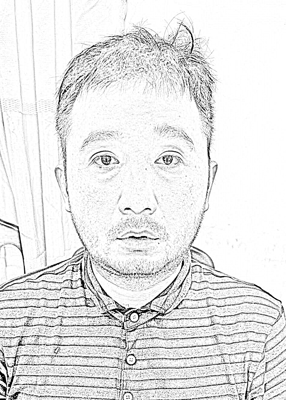 Đối tượng Huỳnh Hiếu Thiện tại cơ quan công an - Ảnh CACC