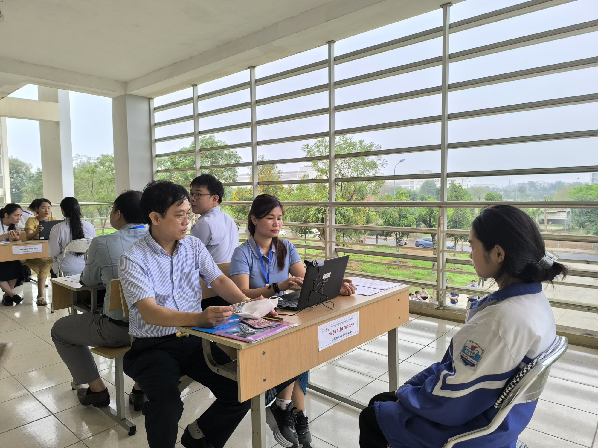 Thí sinh tham dự kỳ thi Đánh giá năng lực của Đại học Quốc gia Hà Nội