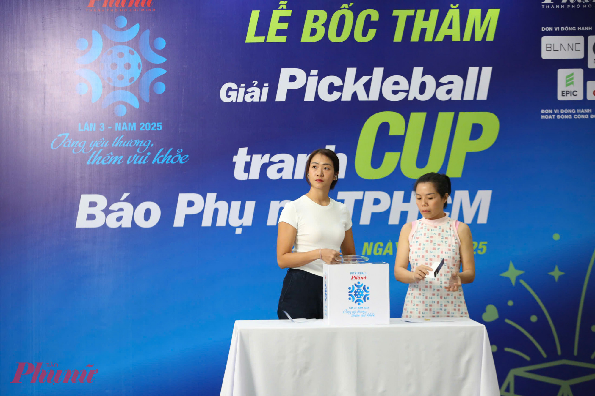 VĐV Zen Lê - Hải Vân bốc thăm nội dung đôi nam CBCNVC