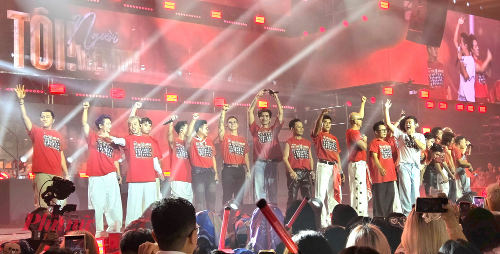 Các anh tài tham gia đêm nhạc Tôi! Người Việt Nam hoàn toàn không 