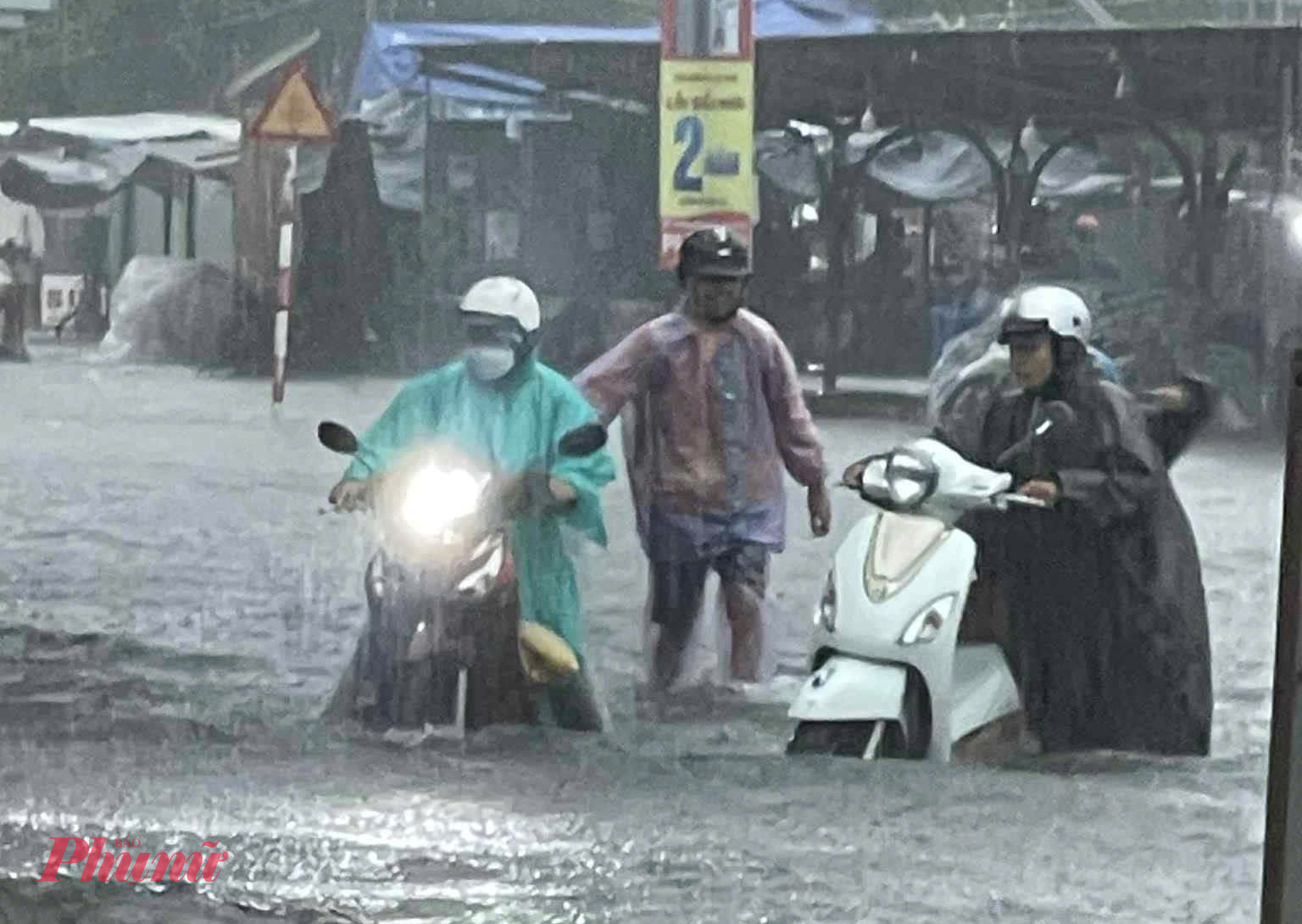 Vừa qua, trên địa bàn tỉnh Đắk Lắk đã trải qua một đợt mưa lớn - Ảnh: M.N.