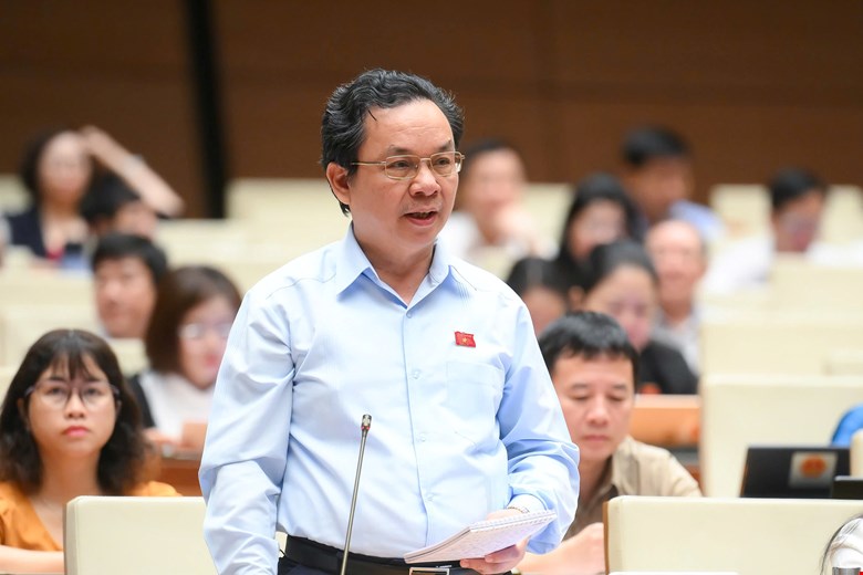 Đại biểu Hoàng Văn Cường (TP Hà Nội) - ảnh: QH