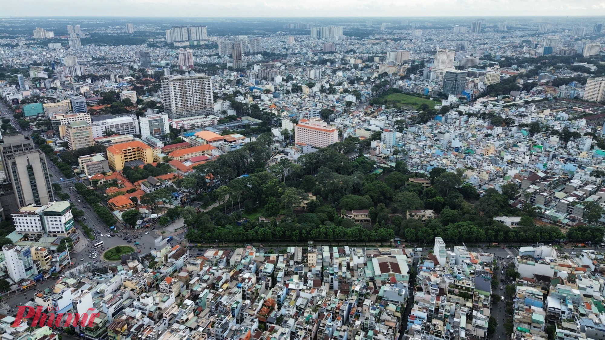 Đài tưởng niệm nạn nhân COVID-19 tại TPHCM: Giữ mảng xanh, ký ức, để thành phố không quên những ngày đã qua Khu đất số 1 Lý Thái Tổ (phường Vườn Lài, TPHCM) - Ảnh: Anh Tú