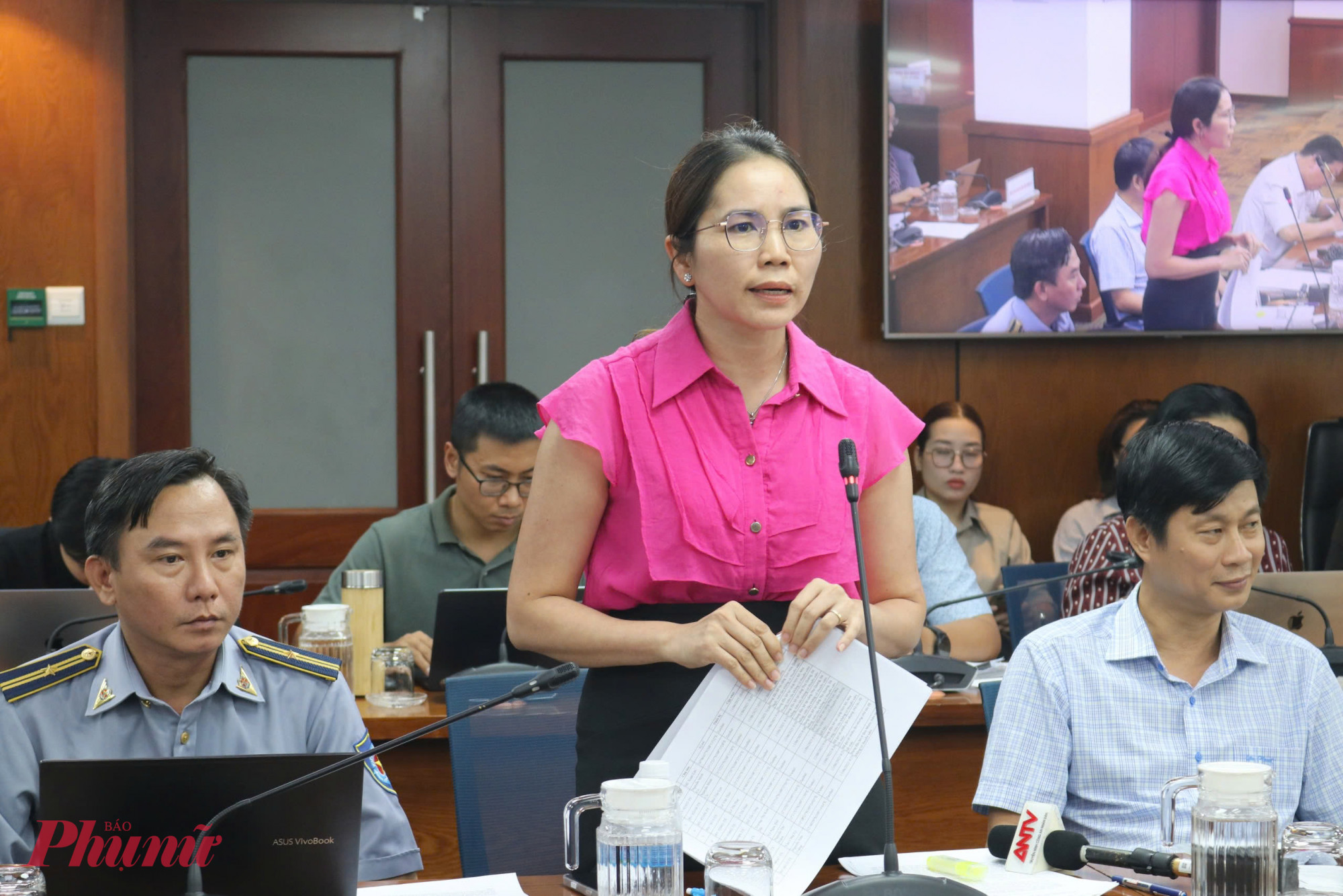 Bà Mạc Thị Nga, Chi cục trưởng Chi cục Thủy sản và Kiểm ngư TPHCM - Ảnh: Thanh Tâm