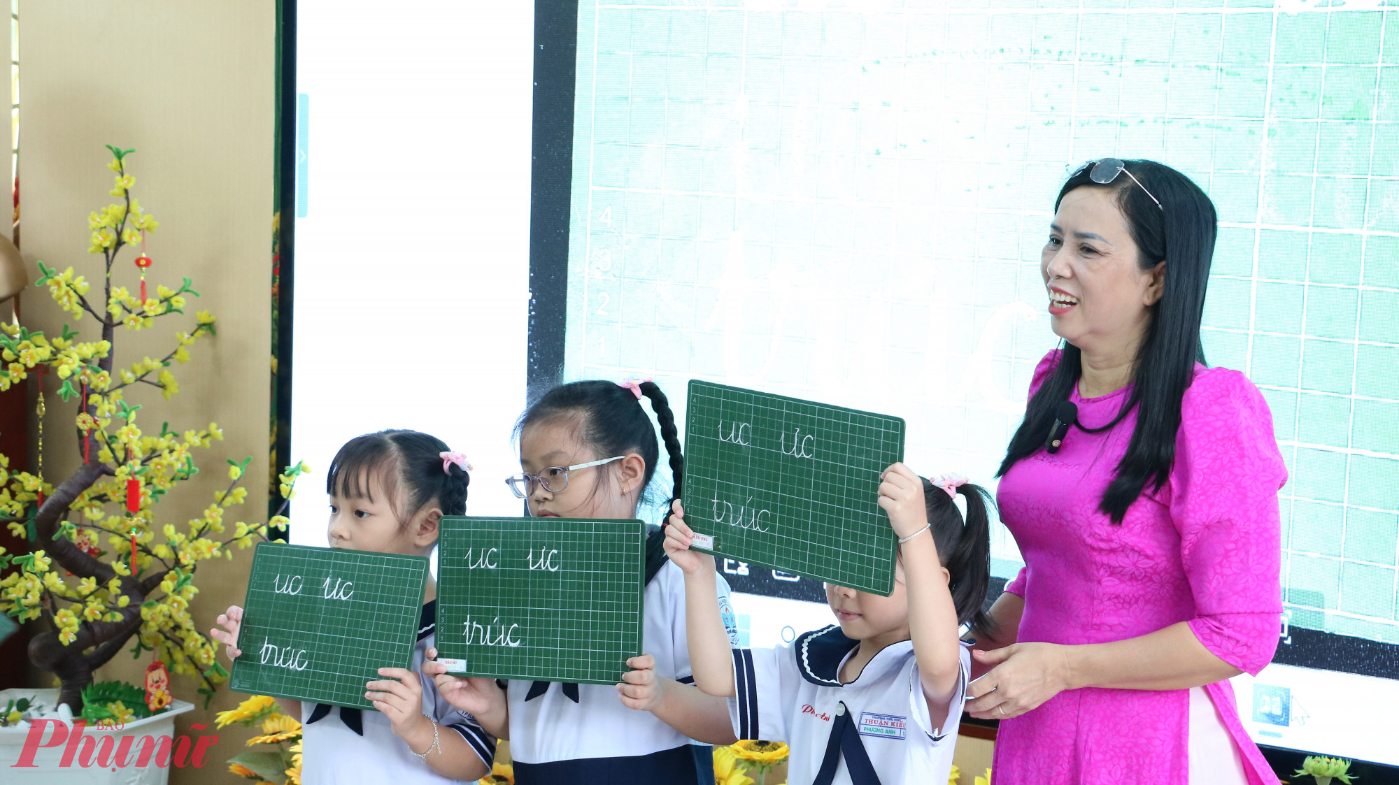 Thành quả của những cô cậu học trò lớp Một