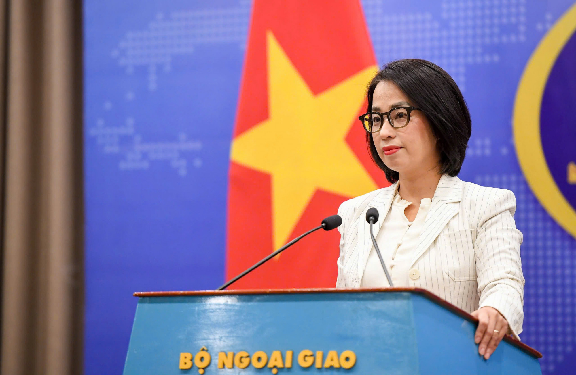 Người phát ngôn Bộ Ngoại giao Phạm Thu Hằng