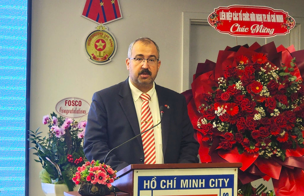 Tổng Lãnh sự Liên bang Nga tại TPHCM Timur Sirozhevich Sadyov nhấn mạnh vai trò của Cách mạng tháng Mười đến phong trào đứng lên giành độc lập, tự chủ của nhiều quốc gia trên thế giới