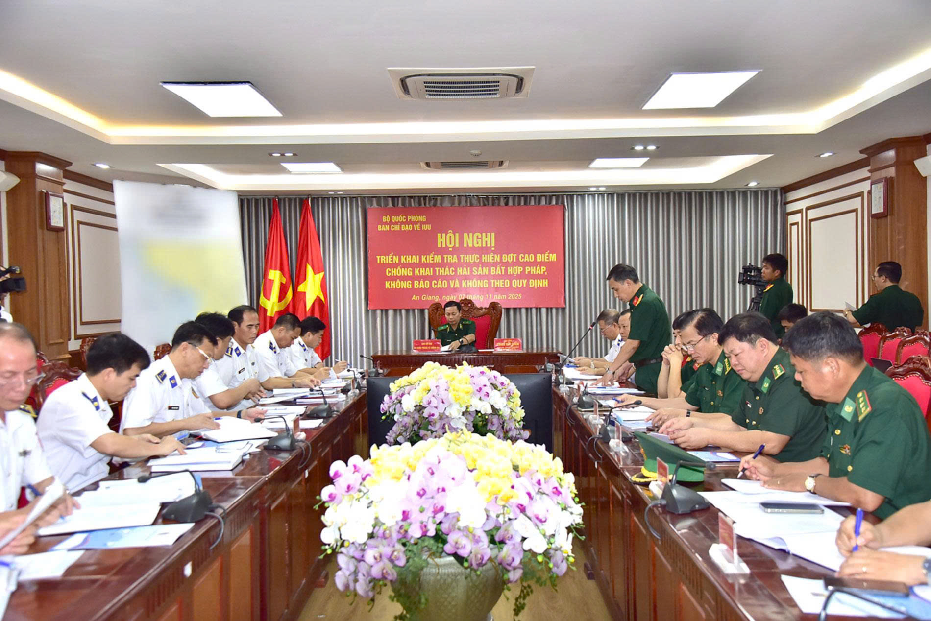 Toàn cảnh buổi làm việc - Ảnh CSB4 cung cấp