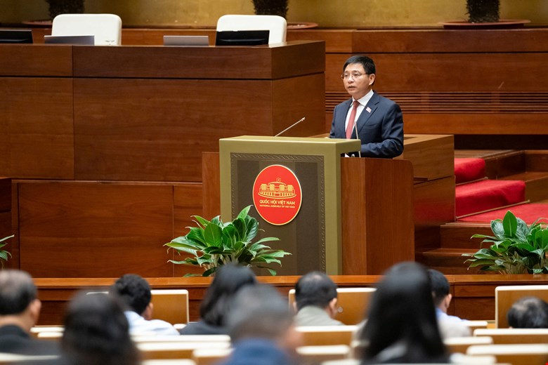 Bộ trưởng Bộ Tài chính Nguyễn Văn Thắng - ảnh: QH