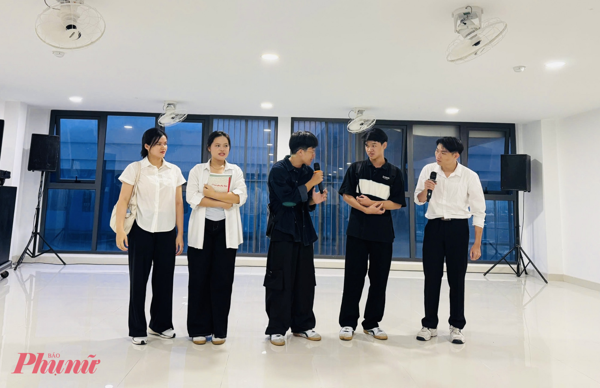 Tiểu phẩm tuyên truyền về tác hại của ma túy, phòng chống tội phạm được các bạn đoàn viên, thanh niên thể hiện - Ảnh: ND