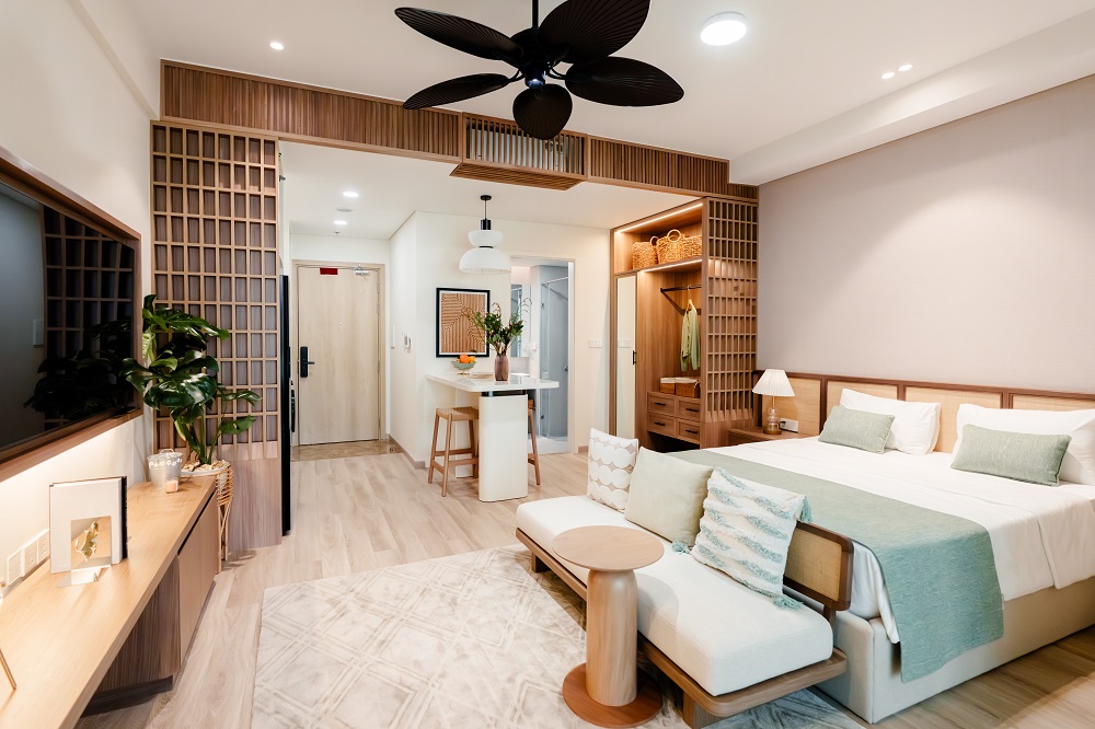 Căn hộ Studio Solaria Rise - nơi bạn kiến tạo dấu ấn riêng với tầm nhìn hướng sông Vàm Cỏ, mỗi ngày là một thước phim cảm hứng bất tận
