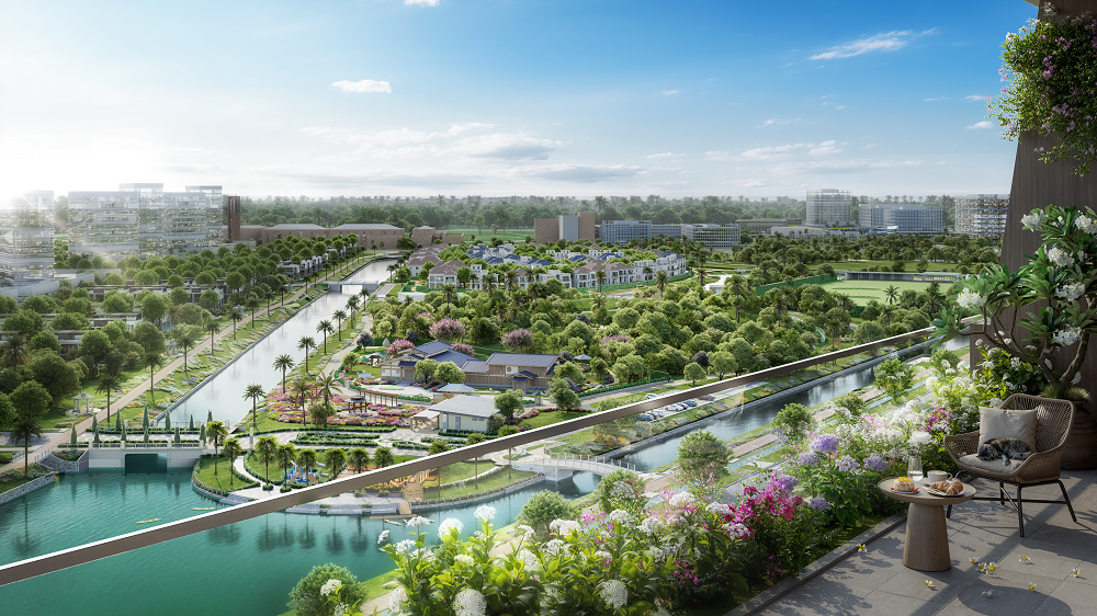 Đón thiên nhiên vào từng khoảnh khắc với công viên trung tâm xanh mát, nơi tâm hồn được chữa lành và tái tạo năng lượng