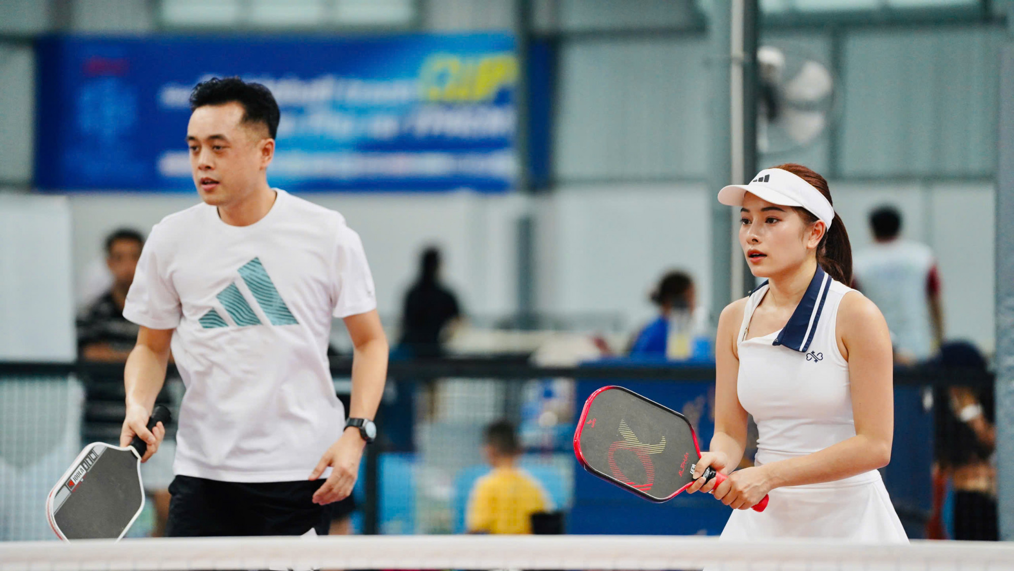 Vợ chồng nhạc sĩ Dương Khắc Linh - ca sĩ Sara Lưu - Ảnh: Thành Lâm