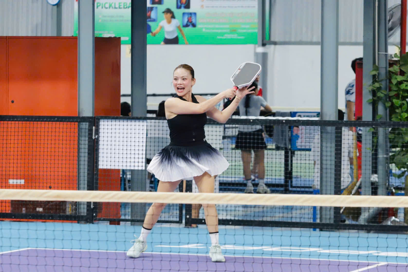 Ca sĩ Hải Yến Idol xinh đẹp và tràn đầy năng lượng - Ảnh: Phùng Huy