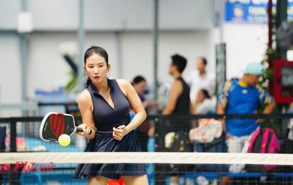 Vận động viên Lê Thúy An - thi đấu ở nội dung 4.5.