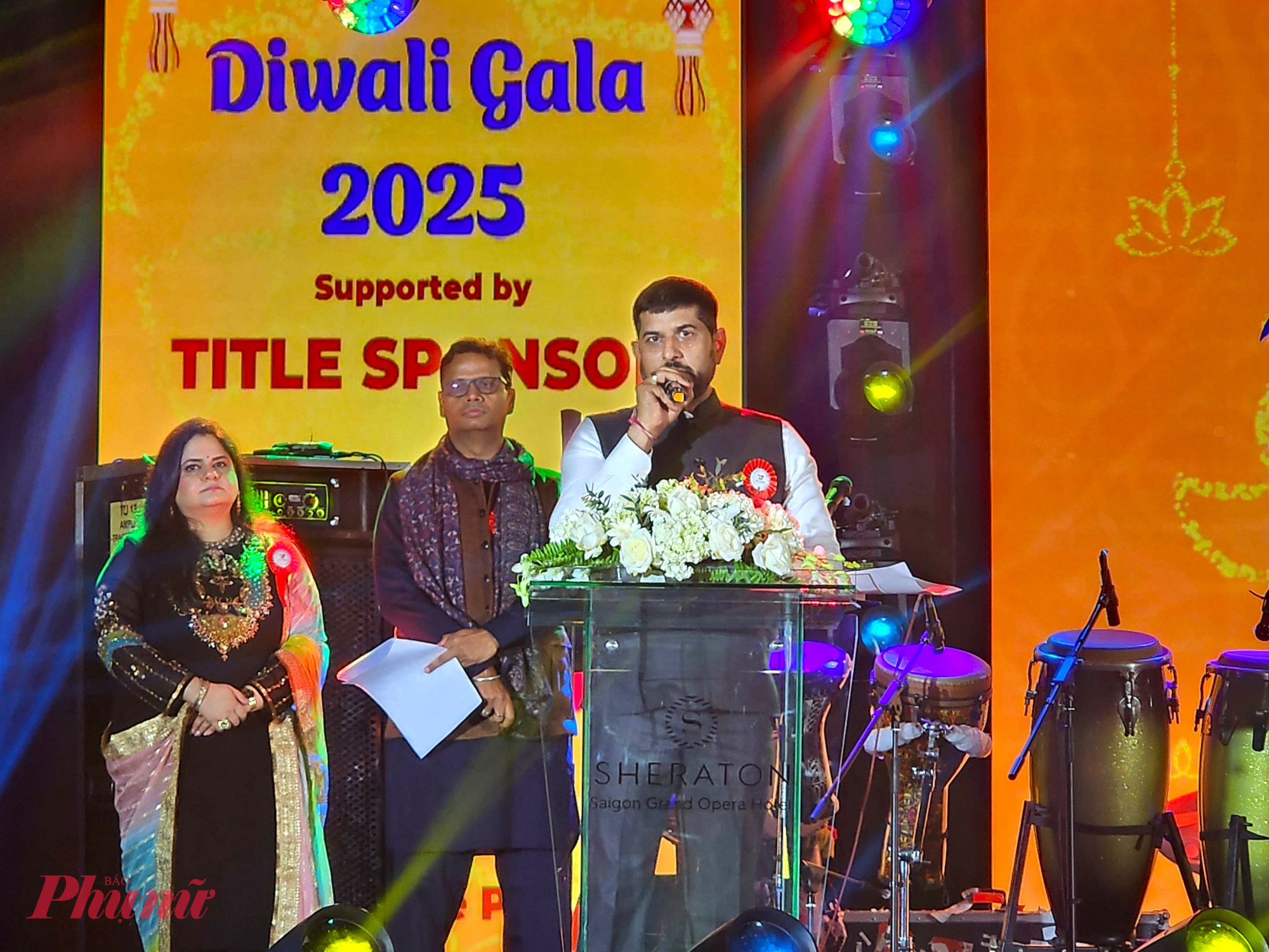 Ông Jayprakash Shriram, Chủ tịch Hiệp hội Doanh nghiệp Ấn Độ tại Việt Nam (INCHAM) phát biểu tại sự kiện