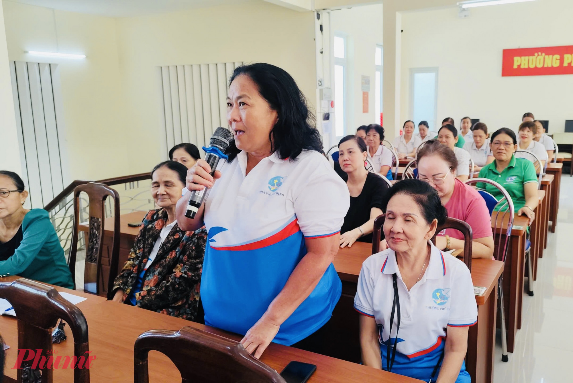 Cán bộ, hội viên phụ nữ giao lưu tại chương trình