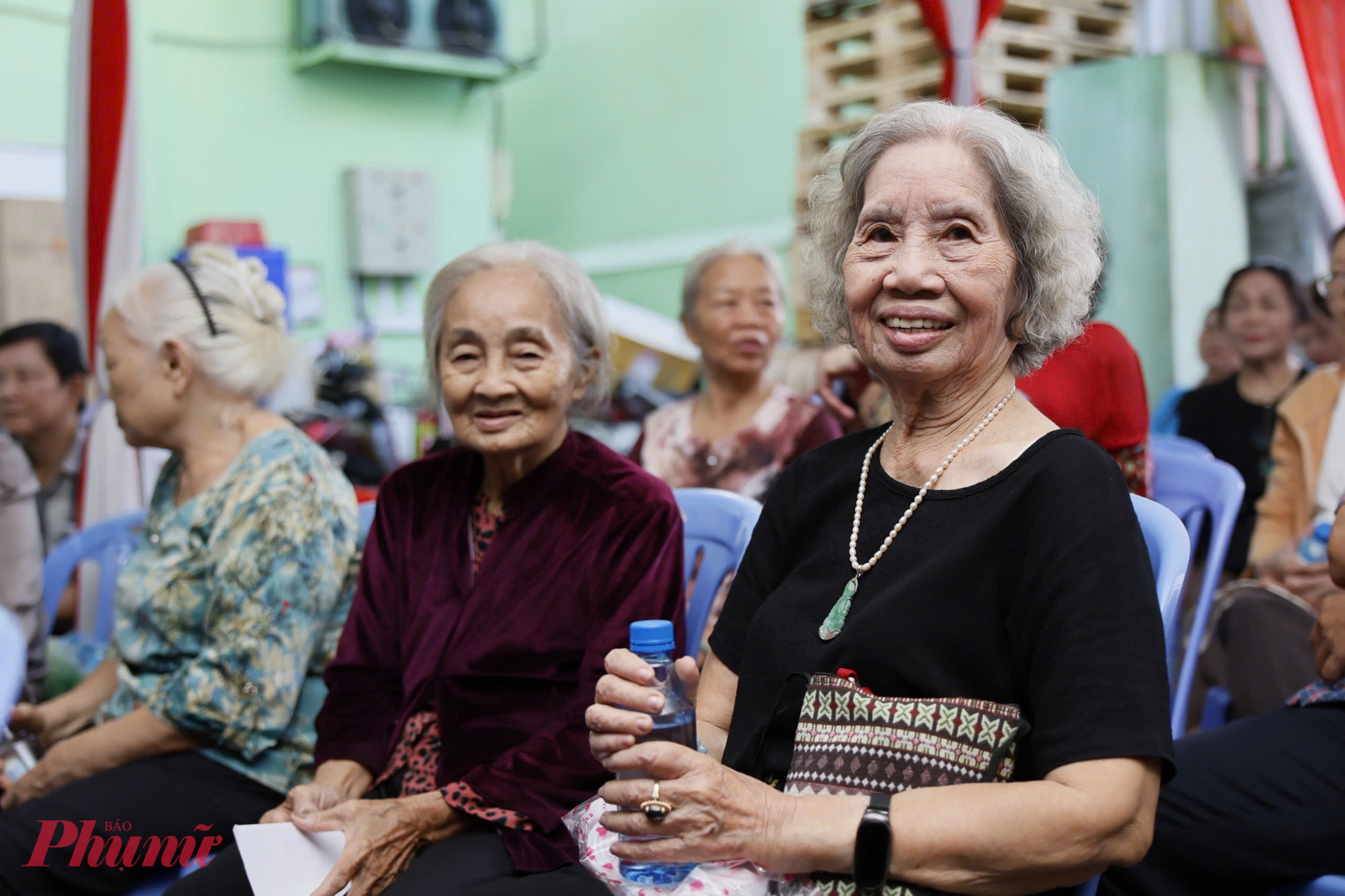 Người dân khu phố 28 tham dự Ngày hội Đại đoàn kết toàn dân tộc năm 2025 của phường Tân Sơn Hoà