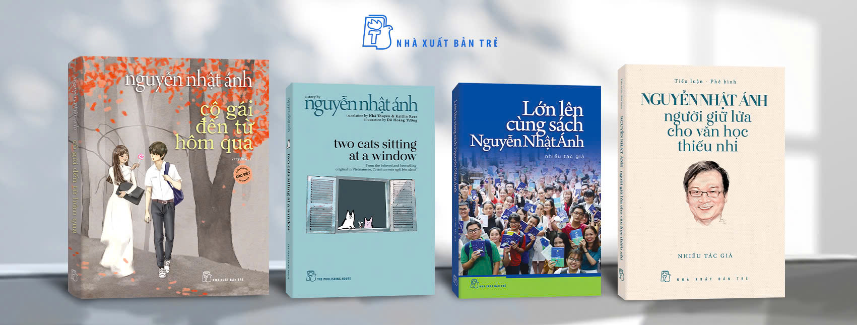 Nhà văn Nguyễn Nhật Ánh đã tạo ra một hệ sinh thái văn chương từ các tác phẩm của ông - môt vị thế không ai có thể so sánh được - Ảnh: NXB Trẻ