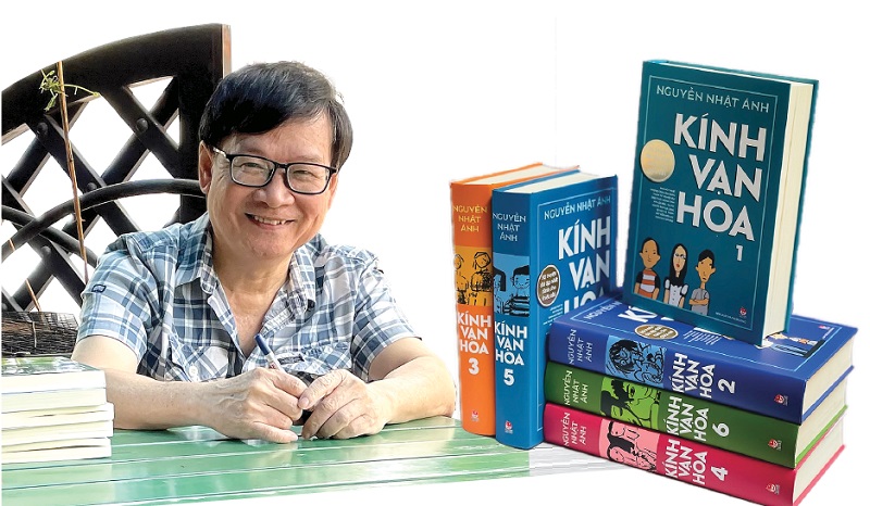 Sự trở lại của nhà văn Nguyễn Nhật Ánh với tác phẩm mới luôn là niềm mong chờ của bạn đọc - Ảnh: Tiệm sách Kính Vạn Hoa