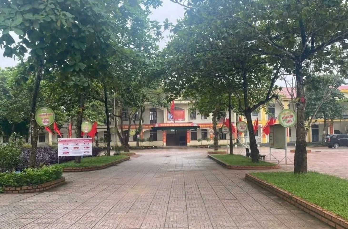 Trường THCS Hương Giang - Ảnh: Khánh Trung