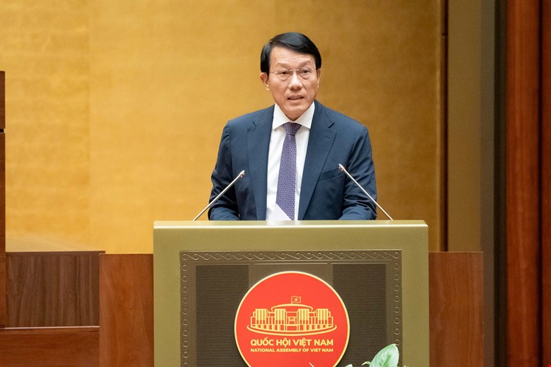 Bộ trưởng Bộ Công an Lương Tam Quang - ảnh: QH