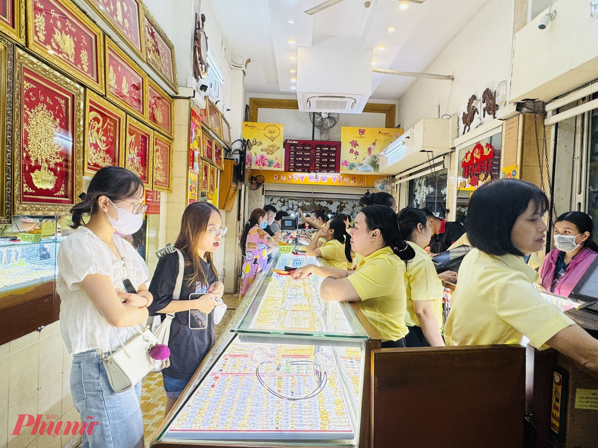 Giá vàng tăng mạnh trở lại - Ảnh:  Thanh Hoa