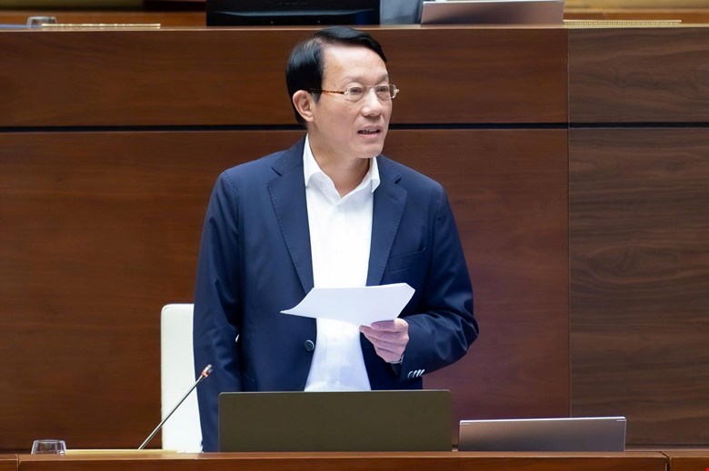 Bộ trưởng Bộ Công an Lương Tam Quang - ảnh: QH