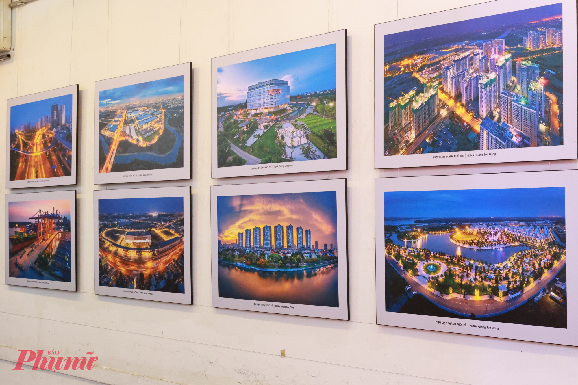 Thành phố năng động qua ống kính người nghệ sĩ