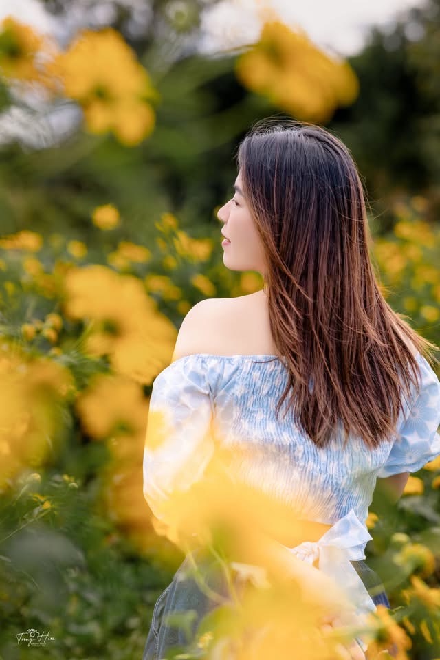 Mỗi góc nhìn đều có thể trở thành một khung hình tuyệt đẹp – nơi du khách thong dong dạo bước, hít hà mùi cỏ dại và lắng nghe gió lùa qua triền hoa.